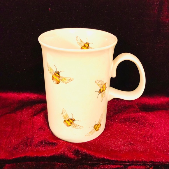 Rare Dunoon Bee Cappuccino Mugs - Picture 1 of 3